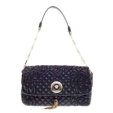 versace 39019 ruffo|versace quilted handbags.